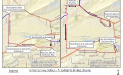 MAX Bus Route Adjusted for Bridge Construction
